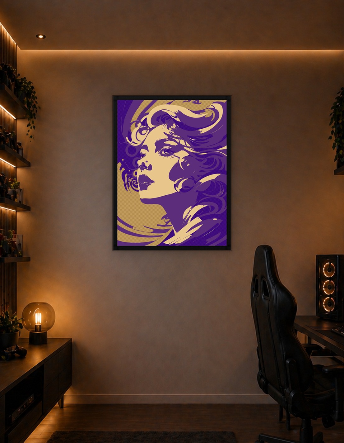 Wonder Woman Retro Pop Art