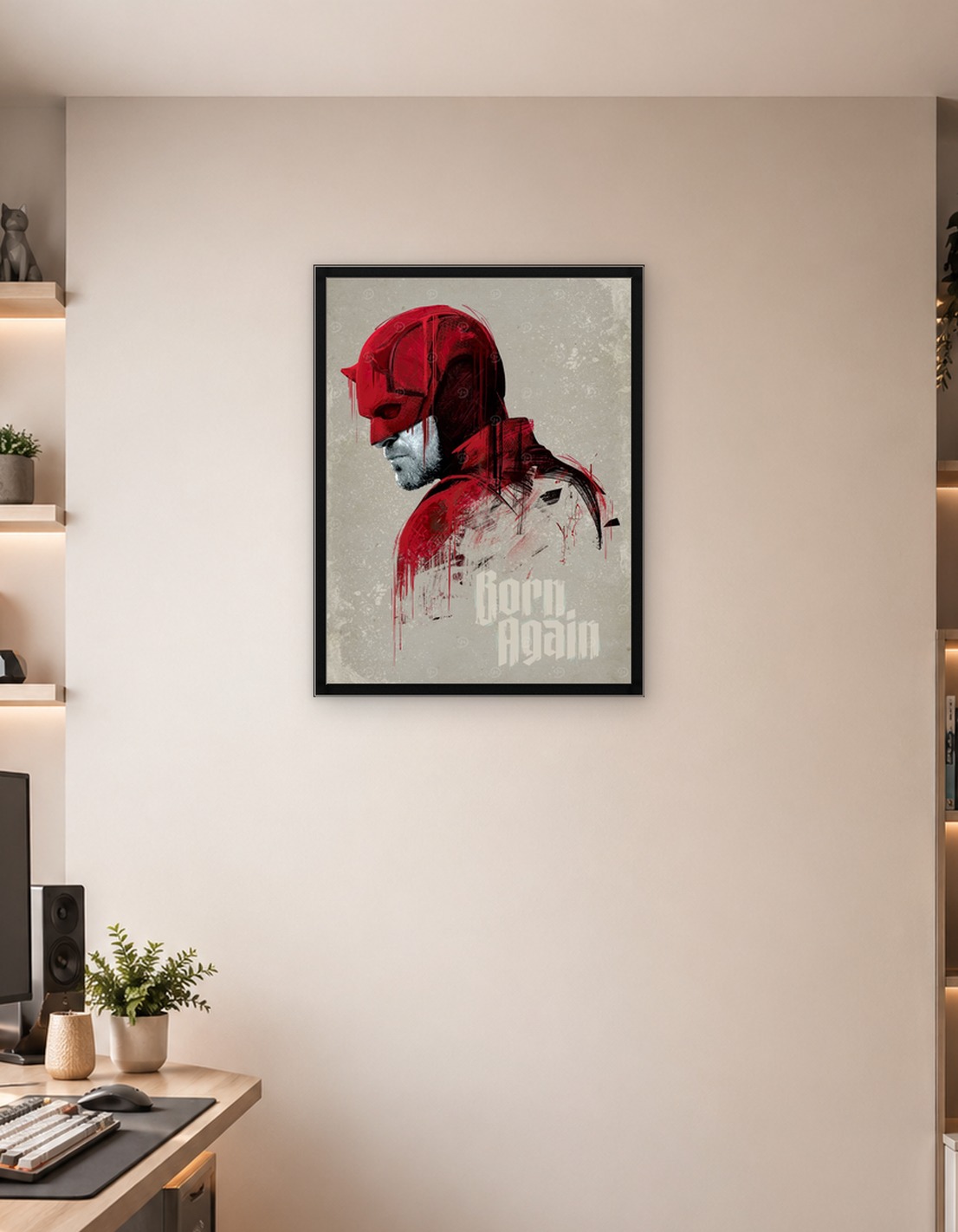 Sketch Daredevil Profile