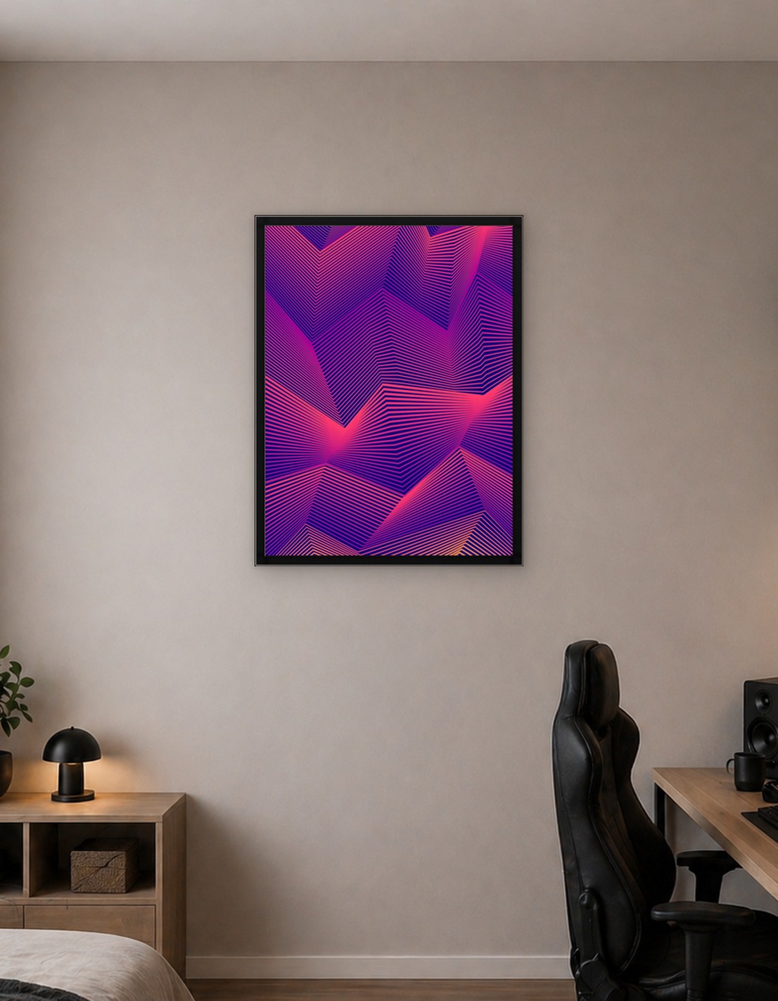 Abstract Geometric Gradient Lines
