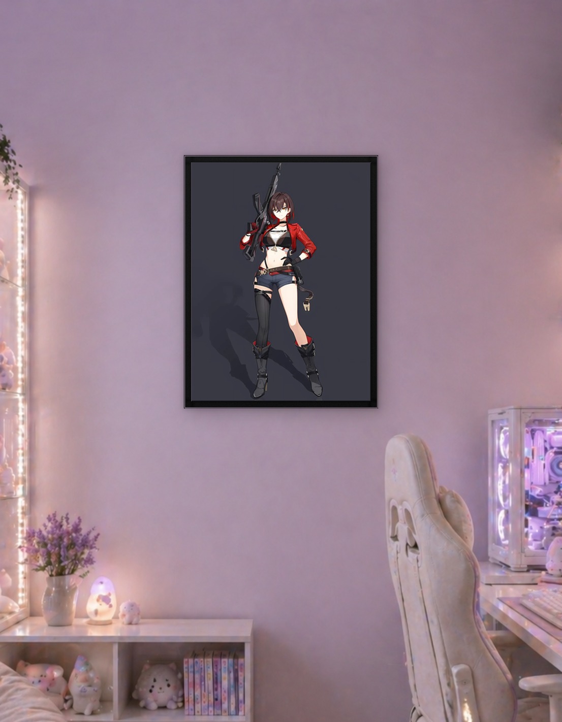 Anime Girl with Rifle