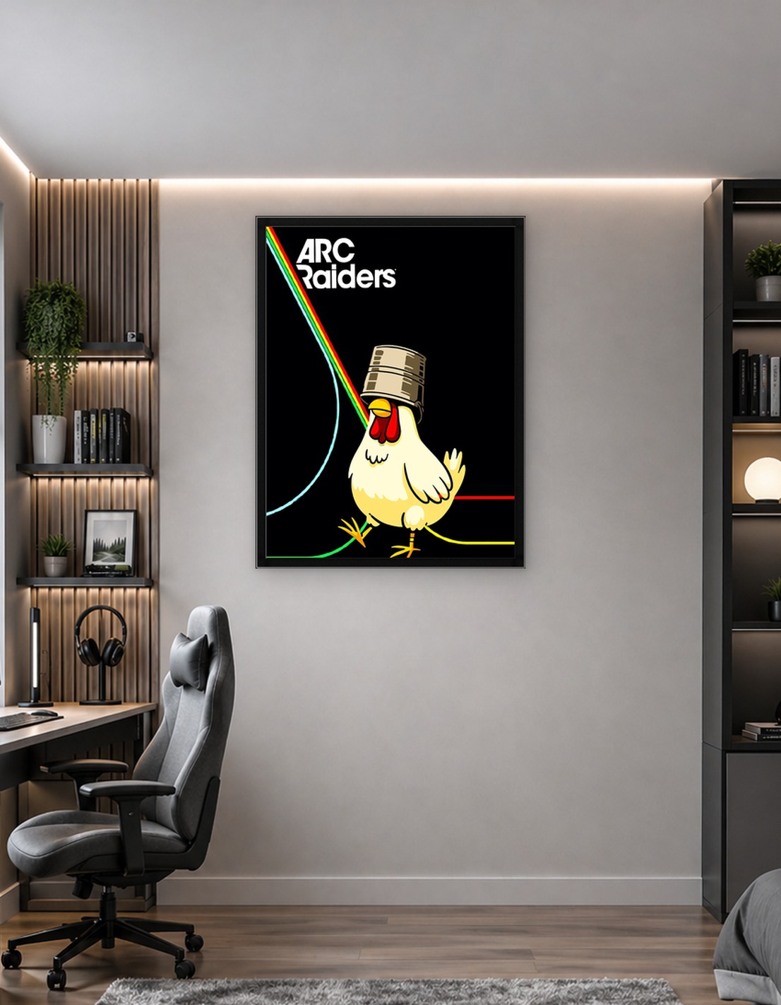 ARC Raiders Chicken with Bucket Hat