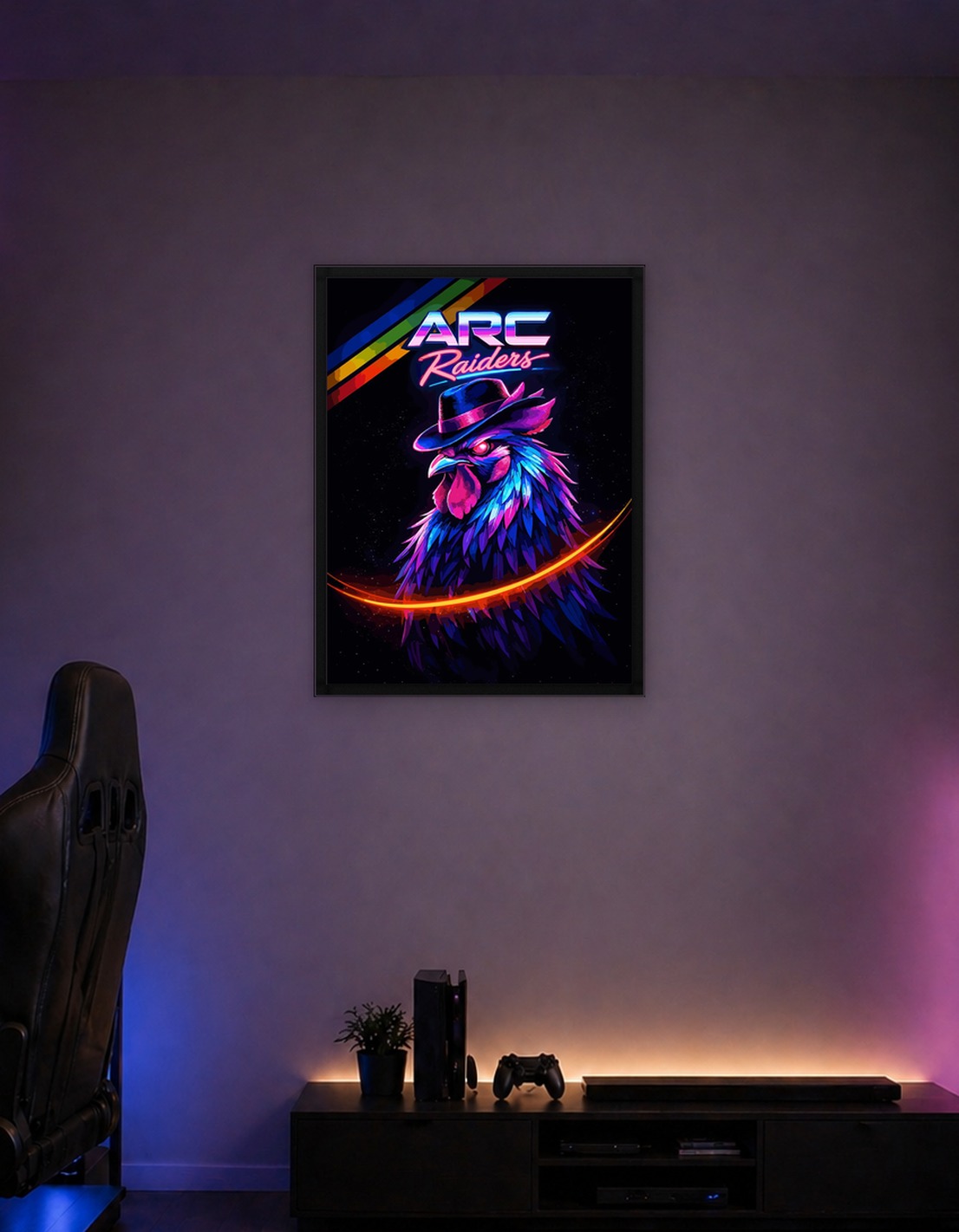 Arc Raiders Rooster with Fedora