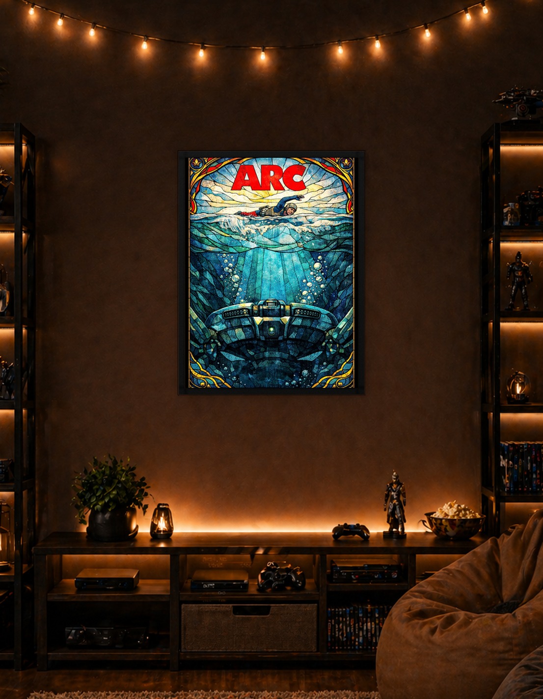 Arc raiders Stained Glass Poster