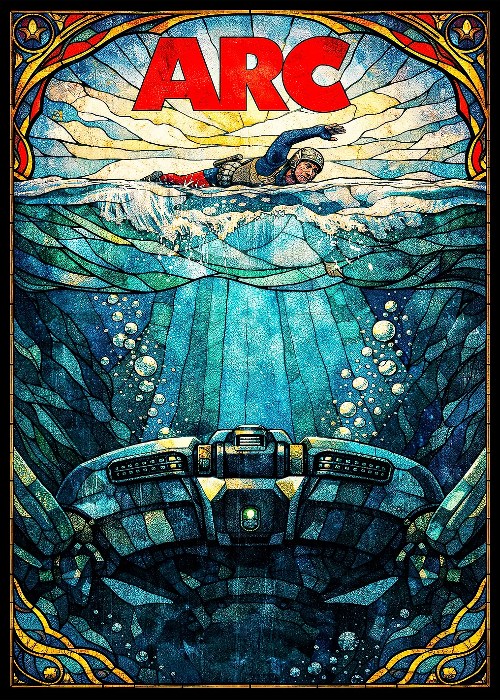 Arc raiders Stained Glass Poster