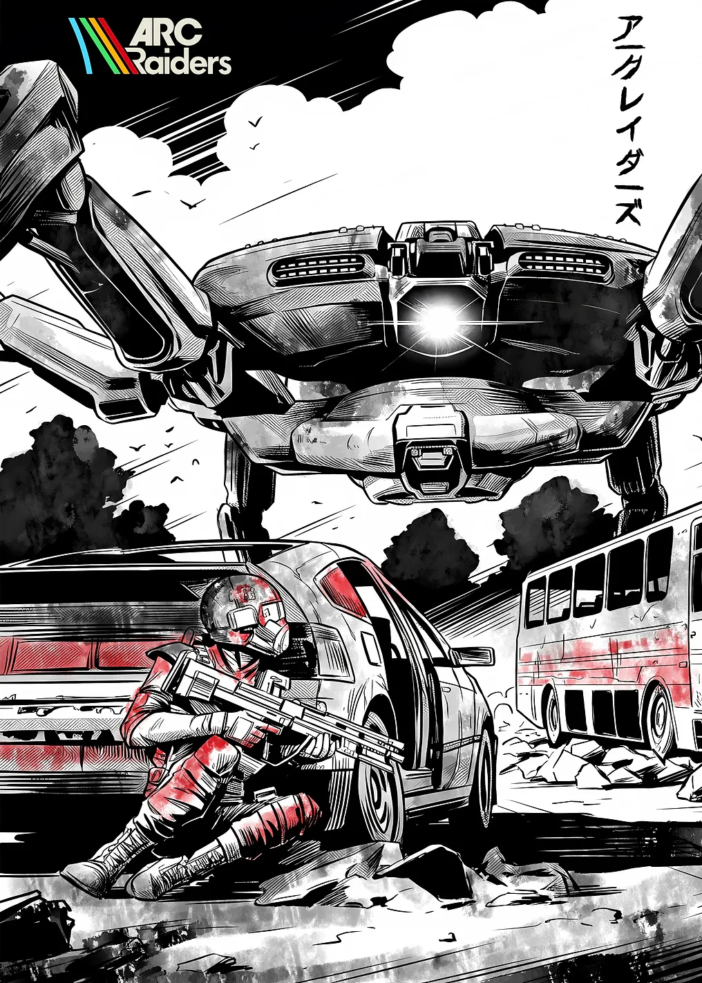 Arc Raiders Soldier and Mech