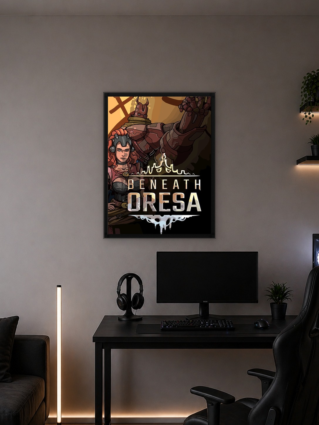 Beneath Oresa Game Art