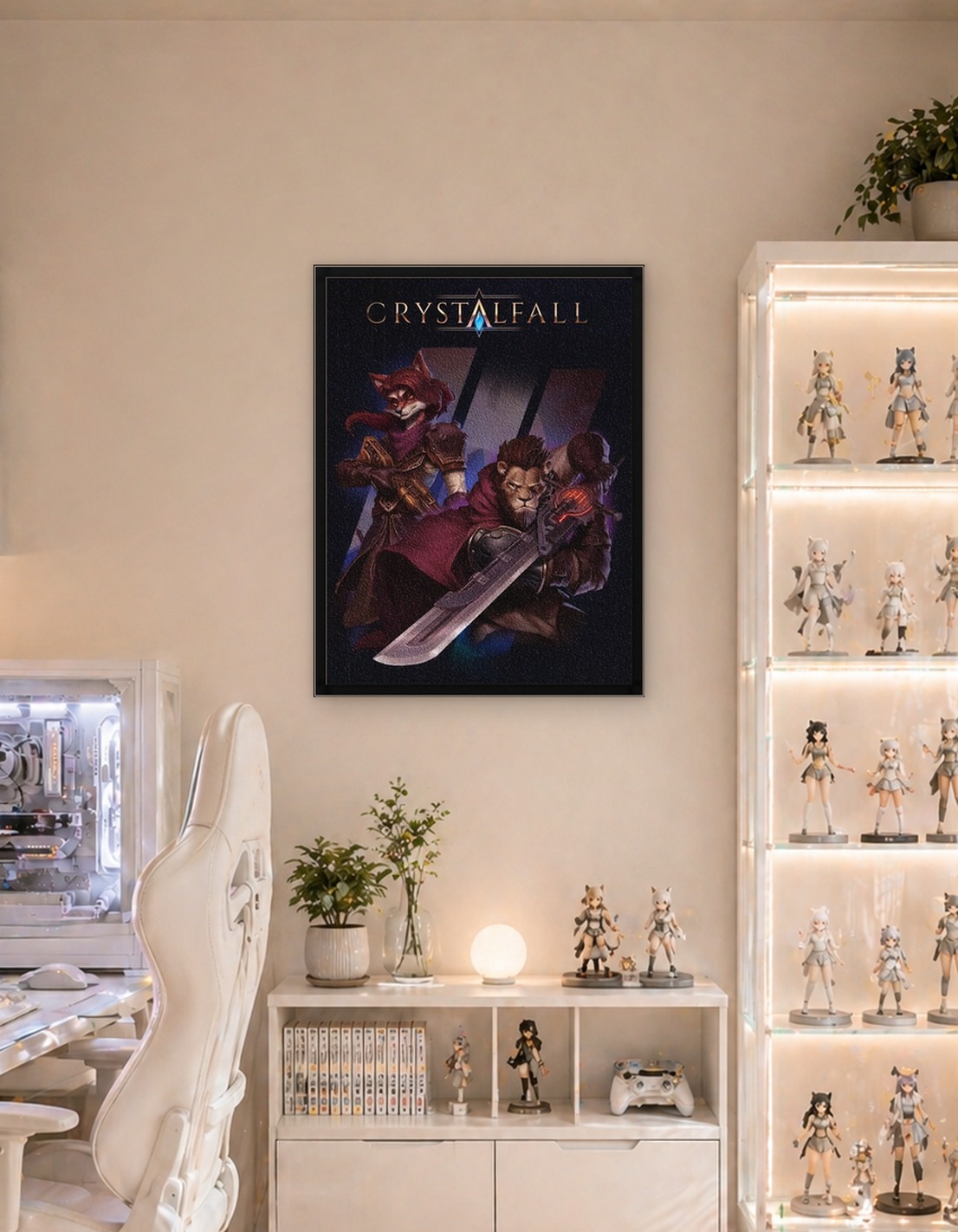 Crystalfall Game Art - 9978563