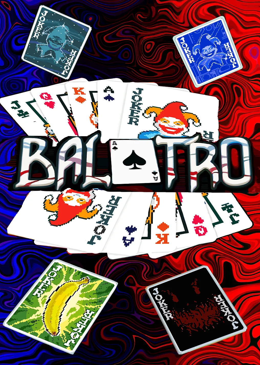Balatro Joker Card Game Art