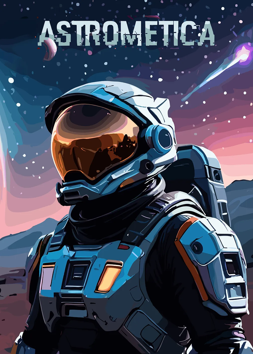 Astronaut in Space - 9978407