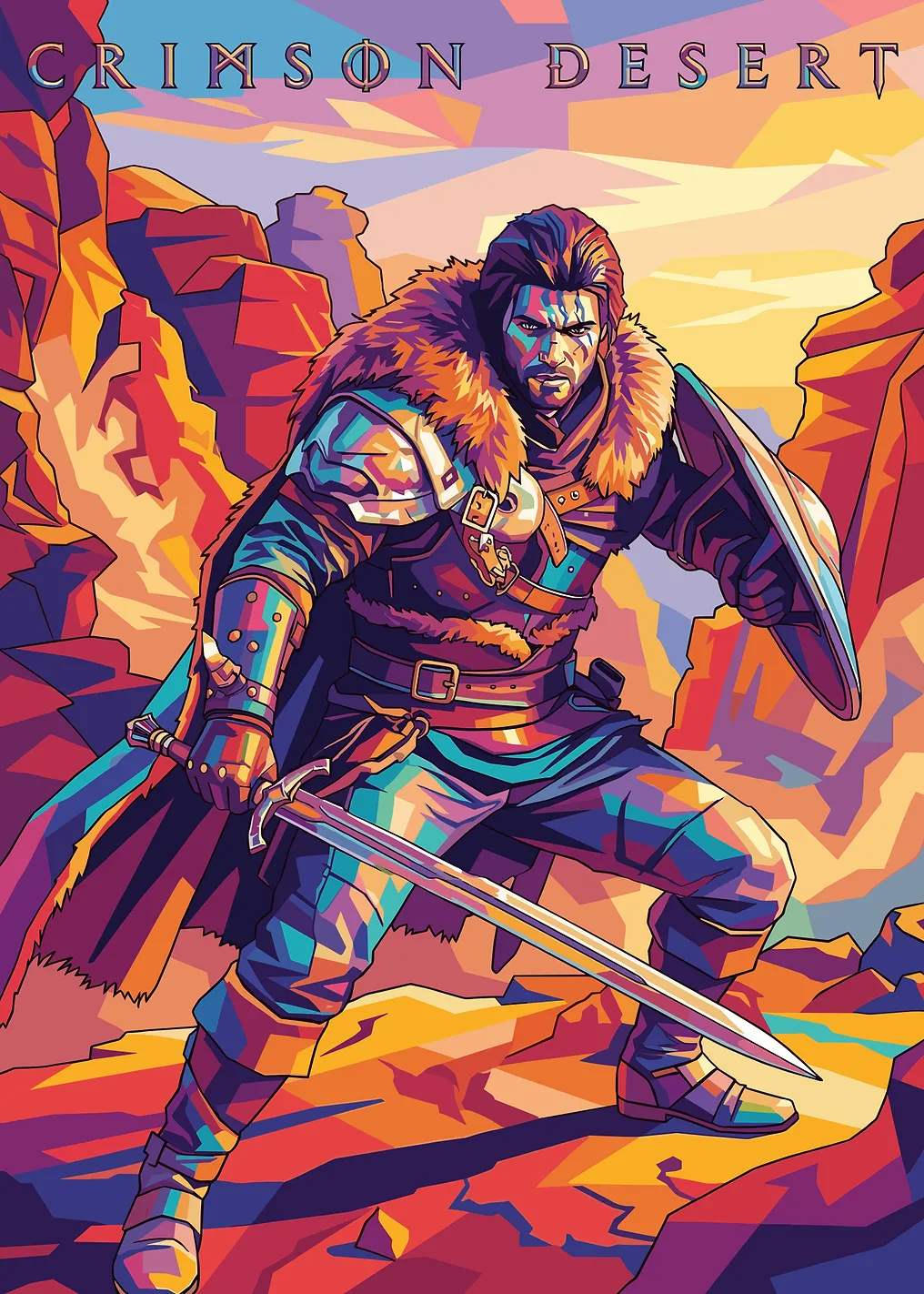 Crimson Desert Warrior - 10011784