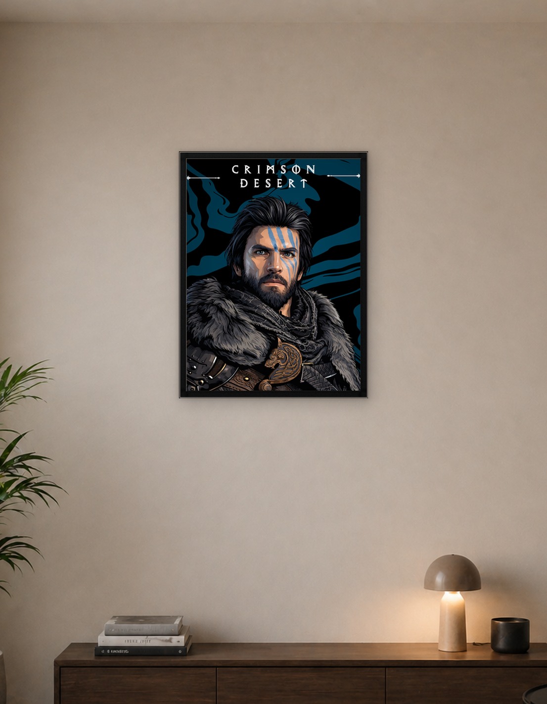 Crimson Desert Warrior Portrait