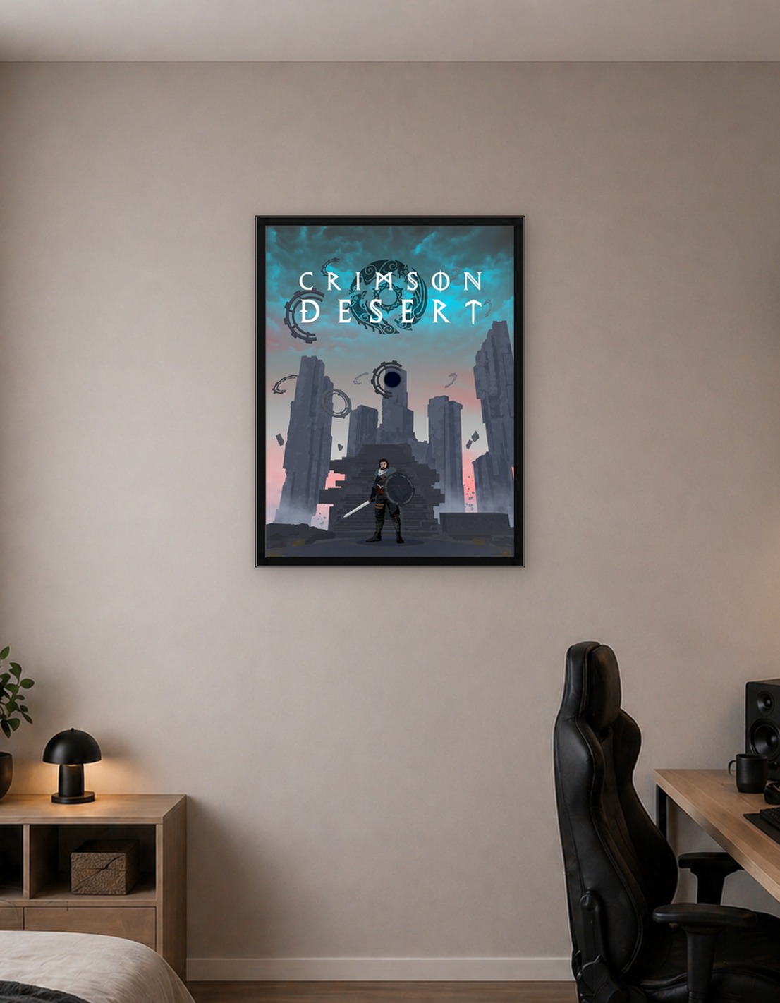 Crimson Desert Game poster Art