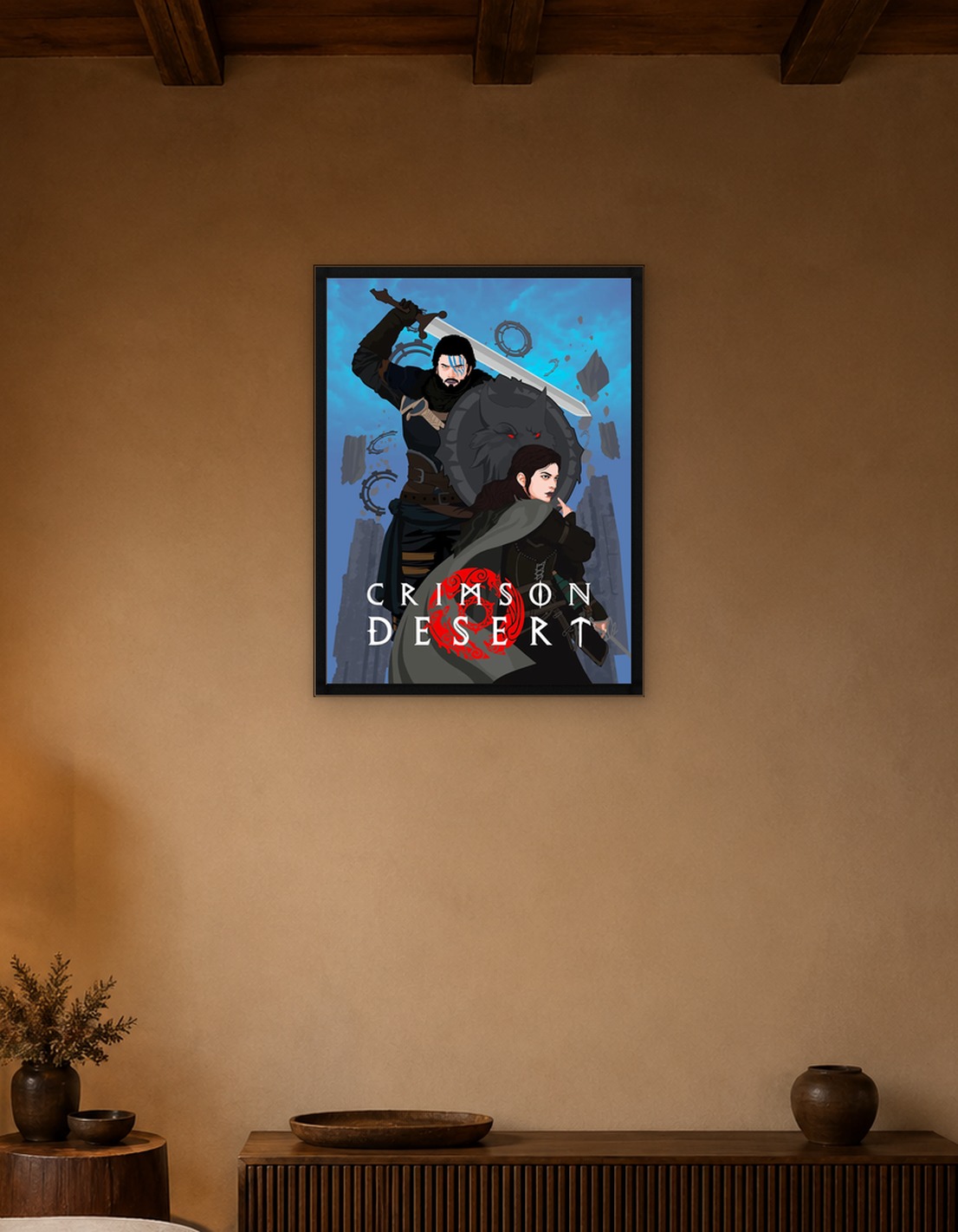 Crimson Desert Game Poster - 9823493