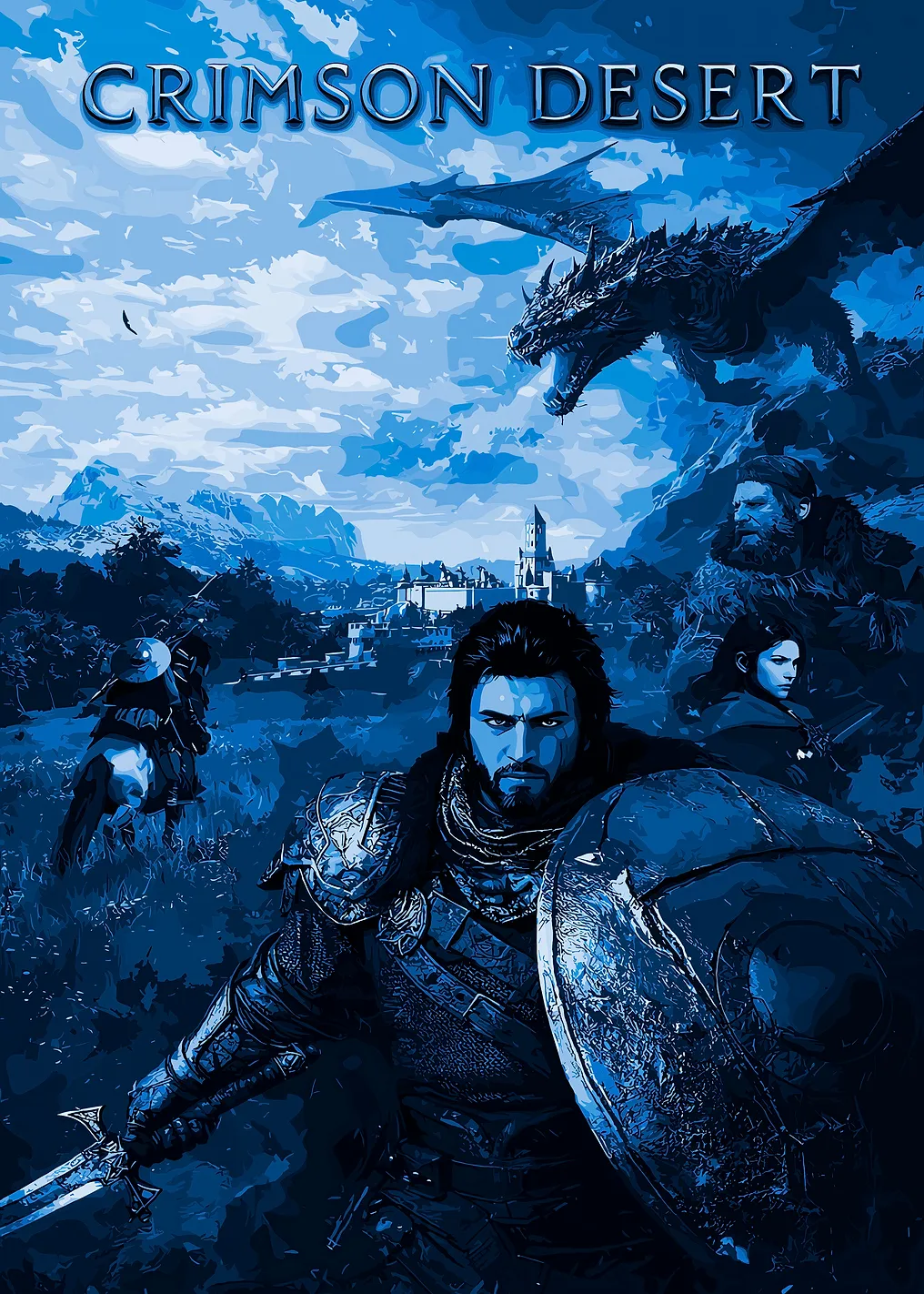 Crimson Desert Fantasy Art - 9925652