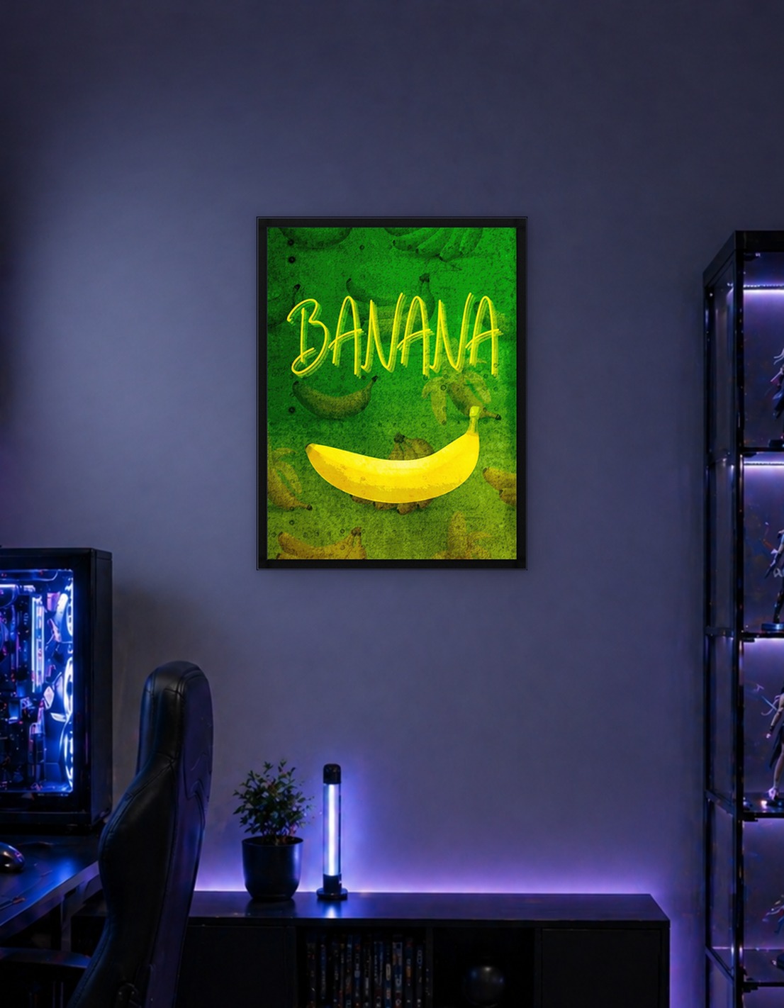 Banana Art with Text