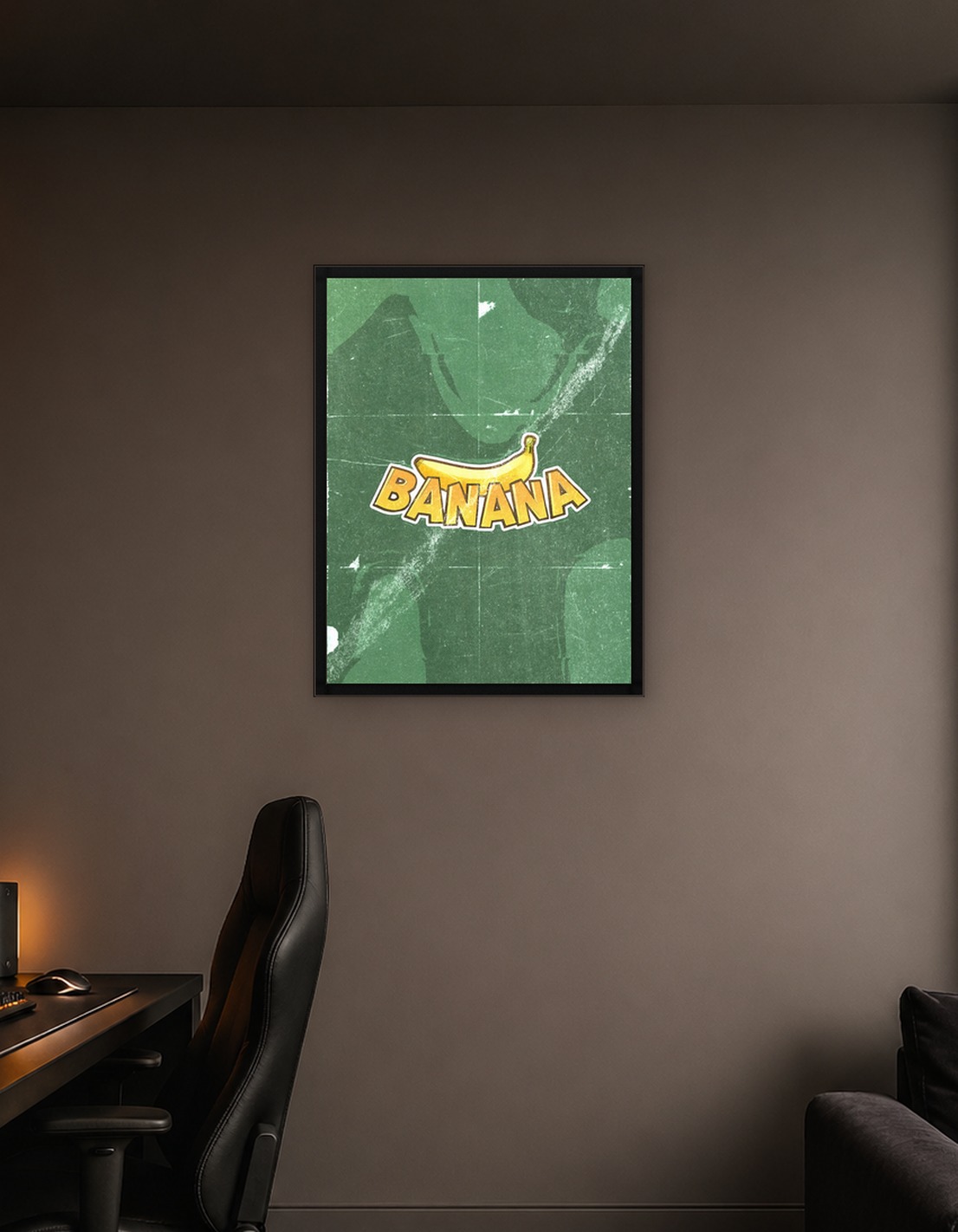 Banana Text Art