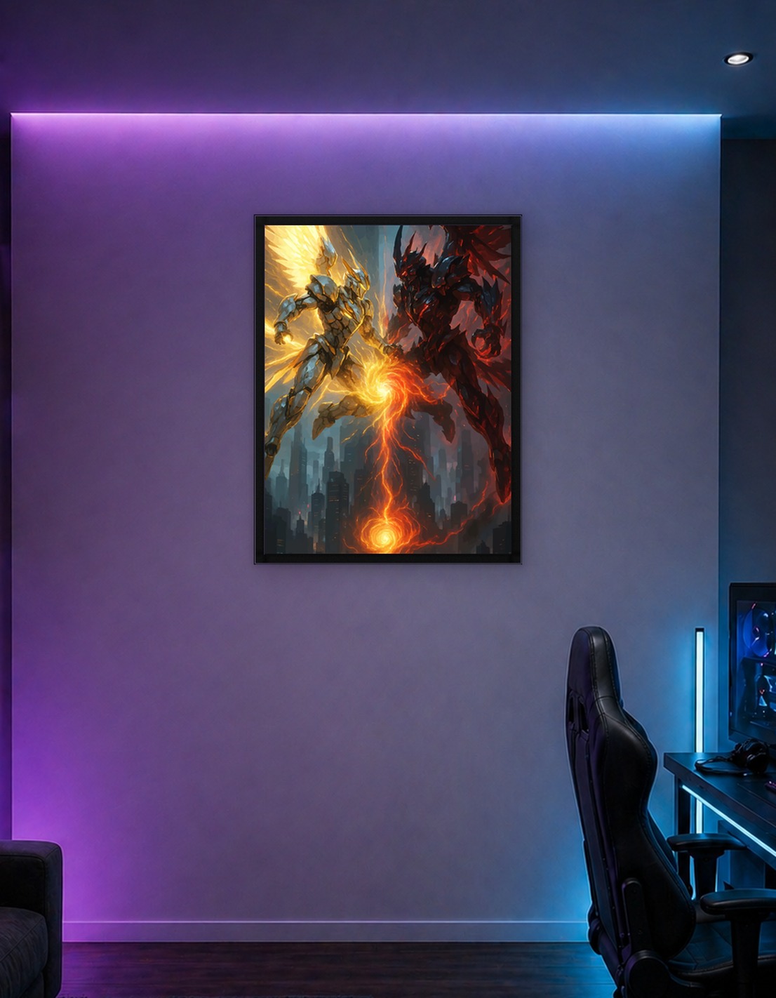 Angel vs Demon Battle