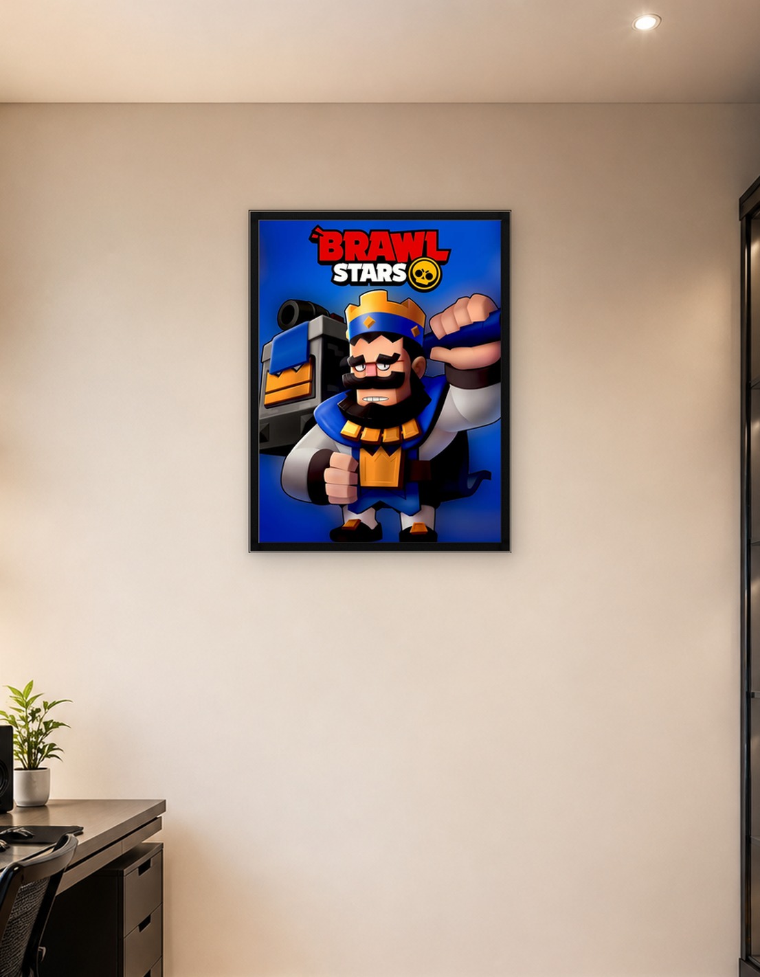 Brawl Stars King Character Art