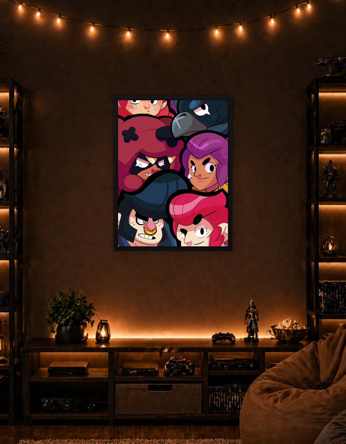 Brawl Stars Characters Collage