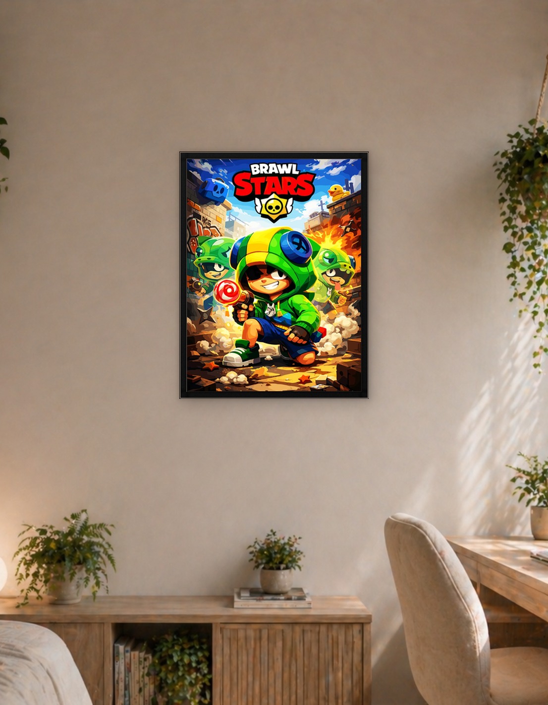 Brawl Stars Leon and Friends
