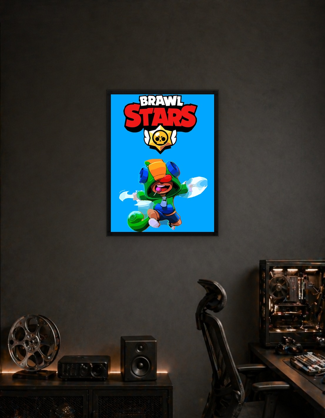 Brawl Stars Leon Character Art