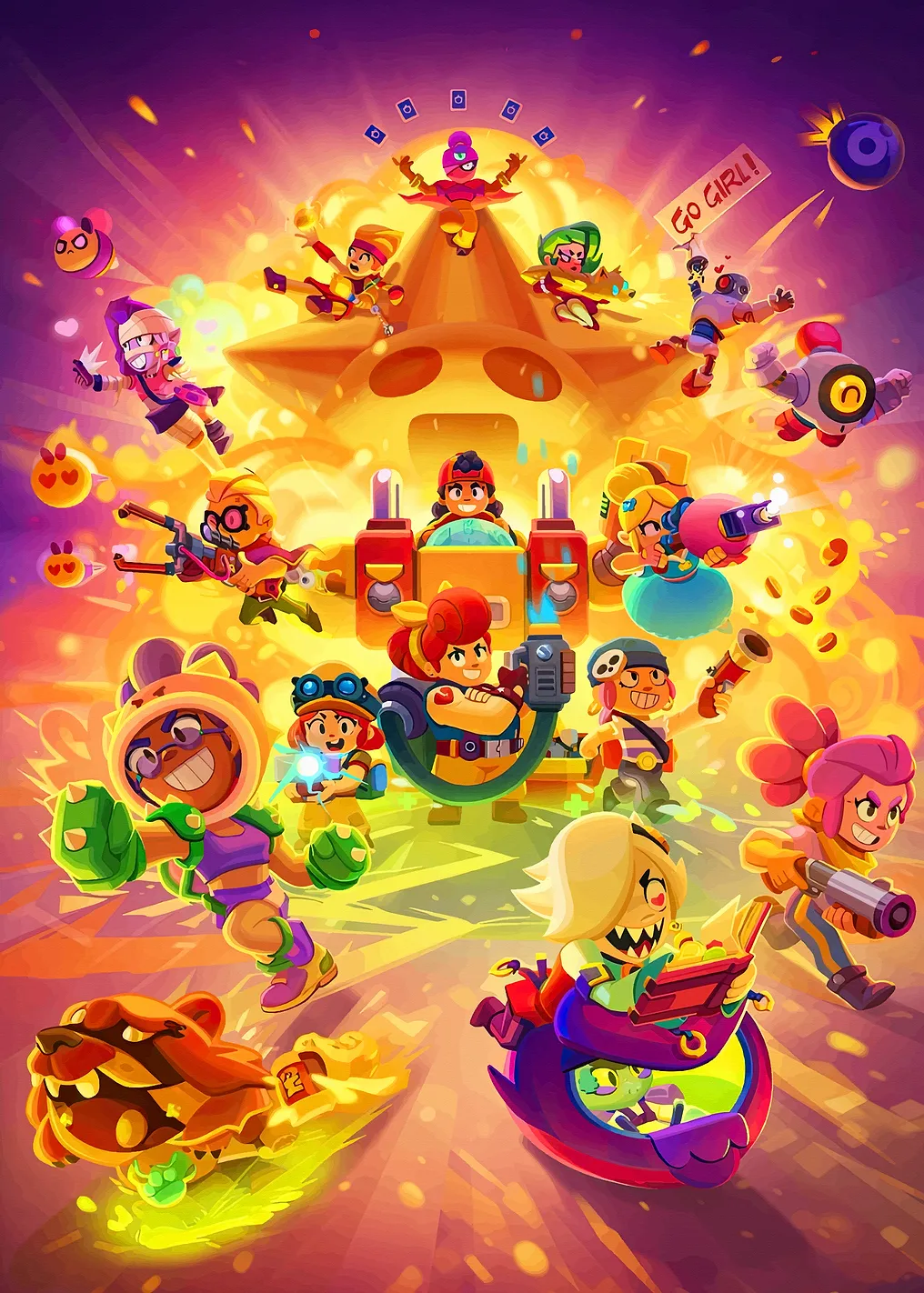 Brawl Stars Characters in Action - 10061219