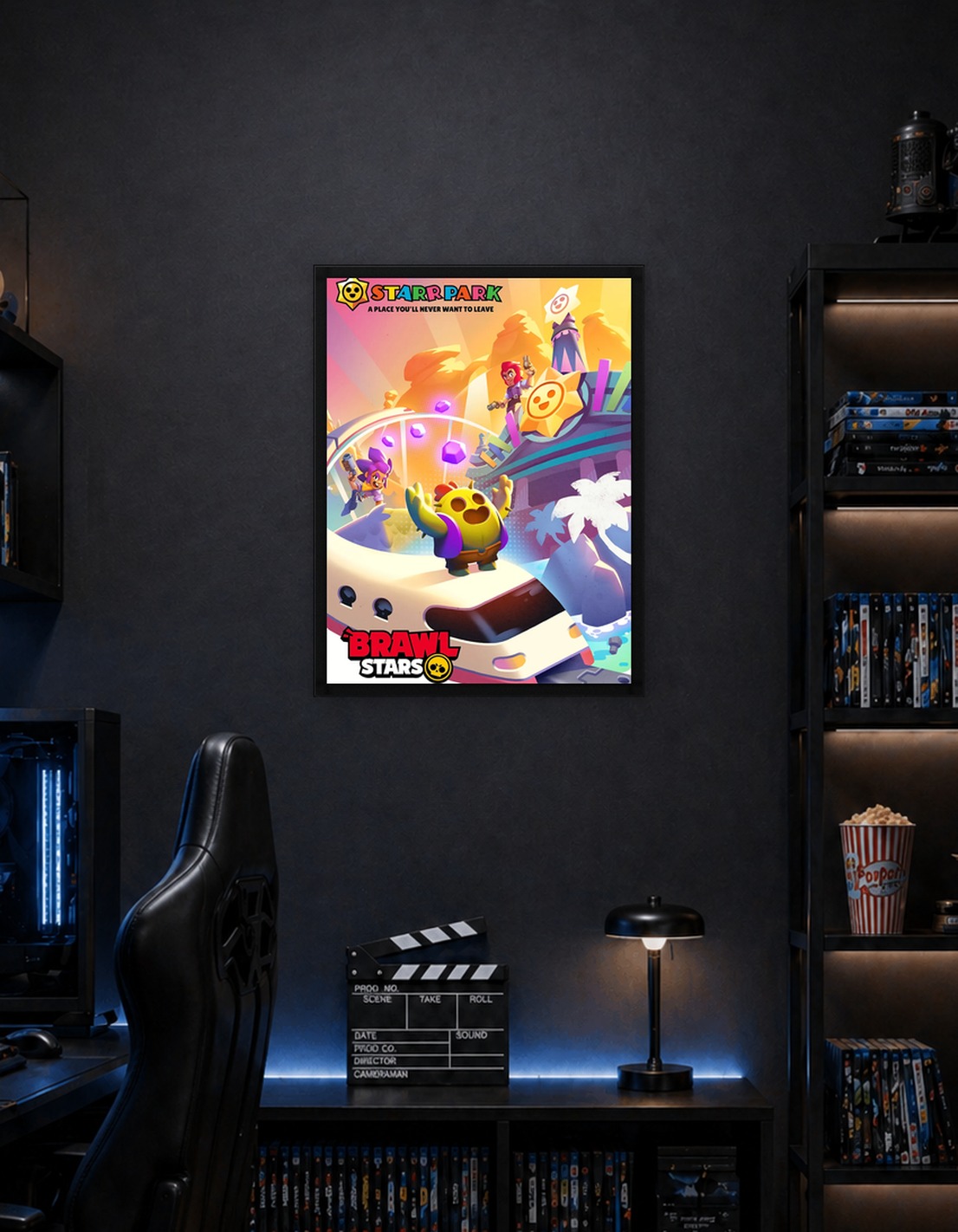 Brawl Stars Starr Park Poster