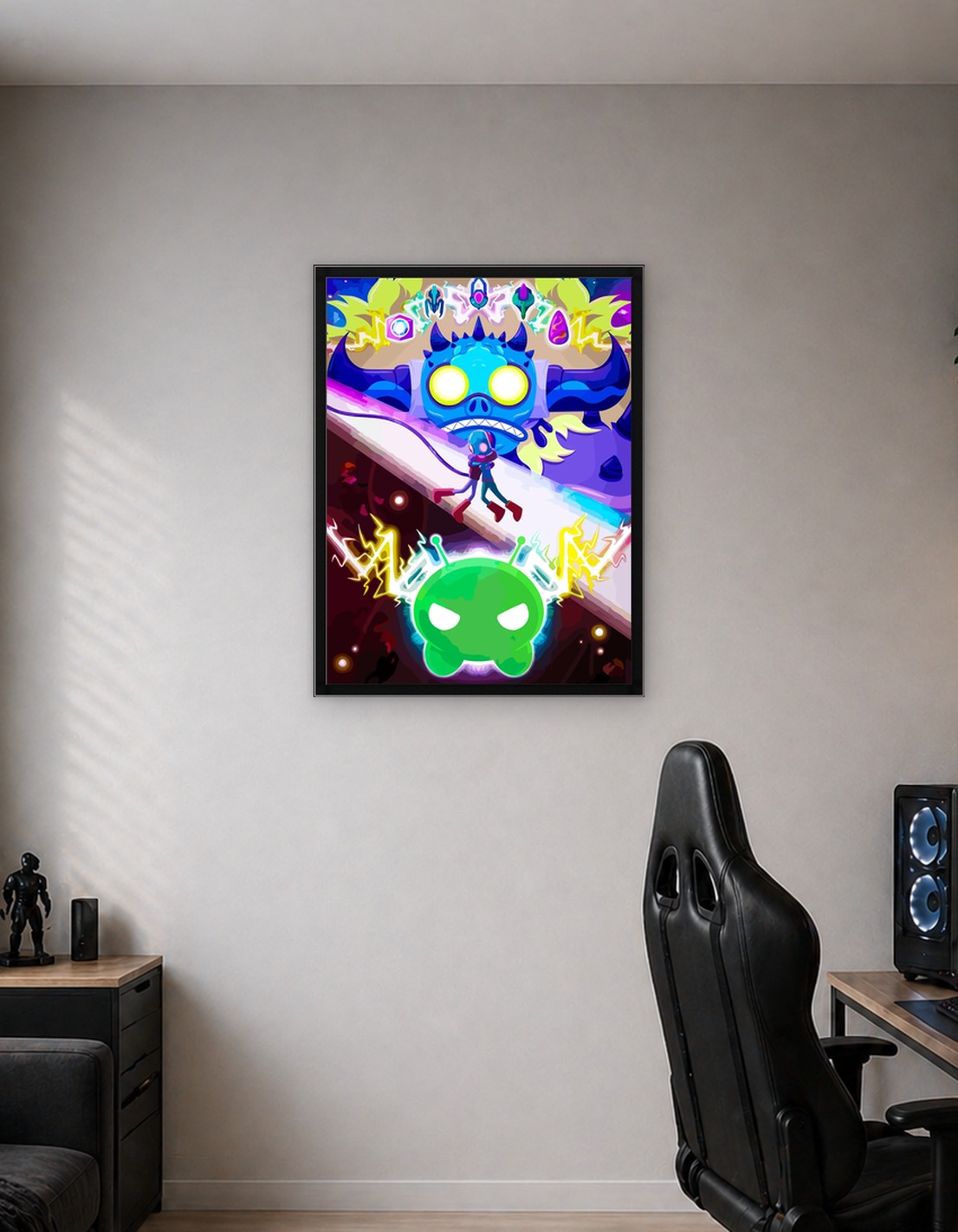 Alien Encounter and Cosmic Battle