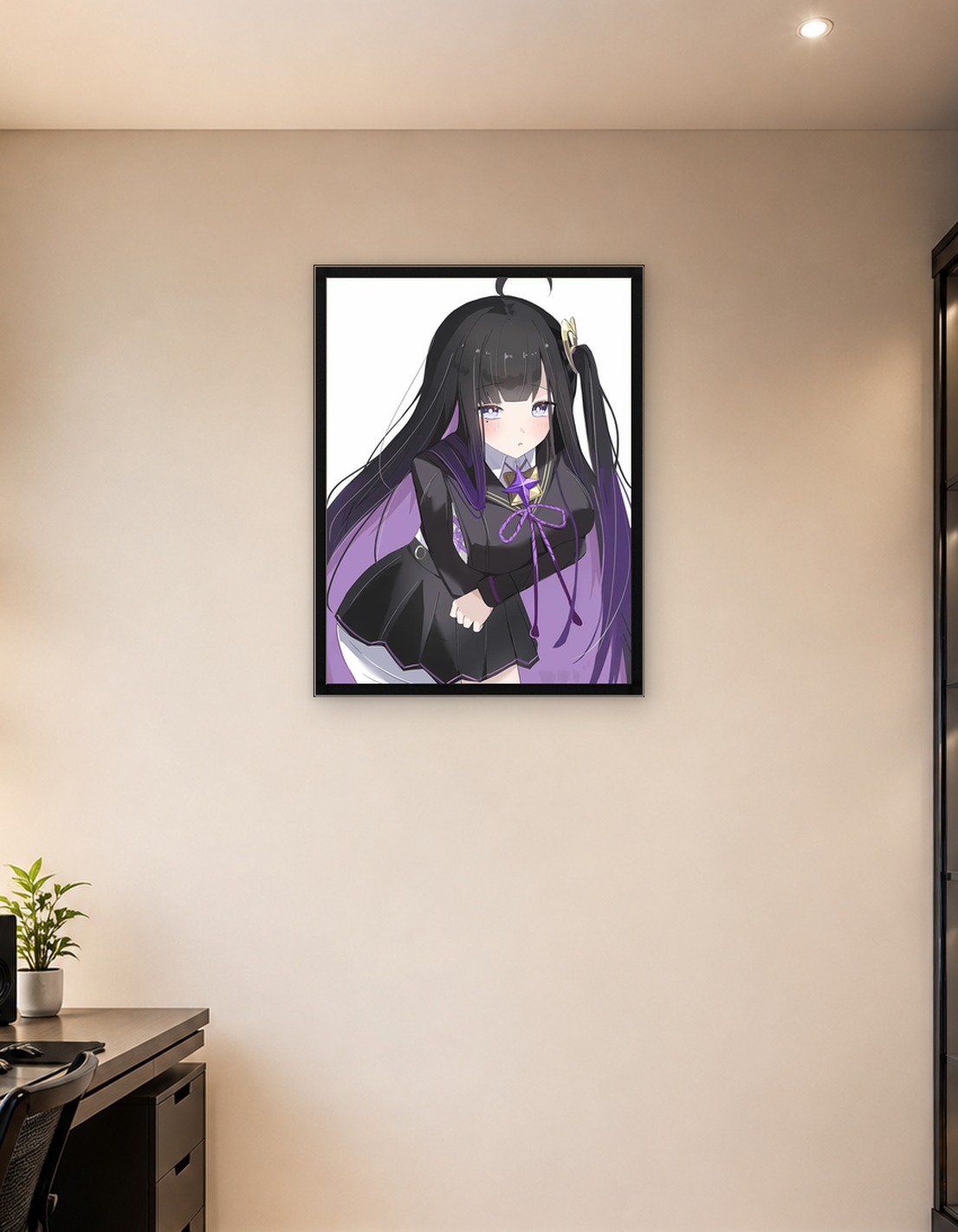 Anime Girl in School Uniform
