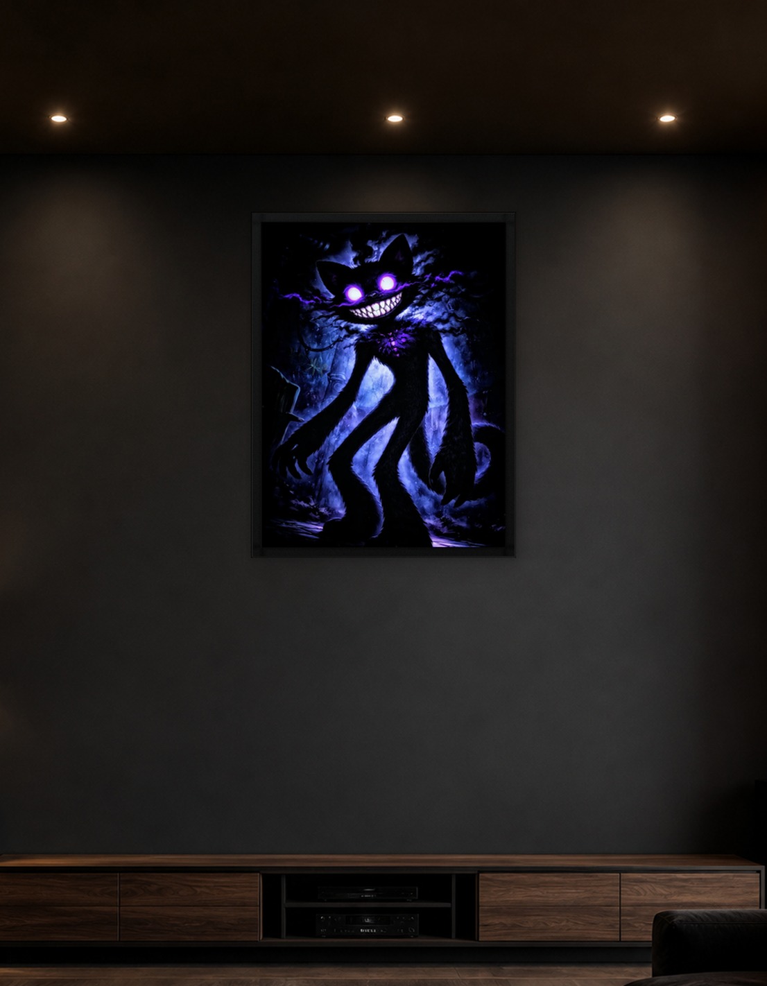 Creepy Cheshire Cat Monster