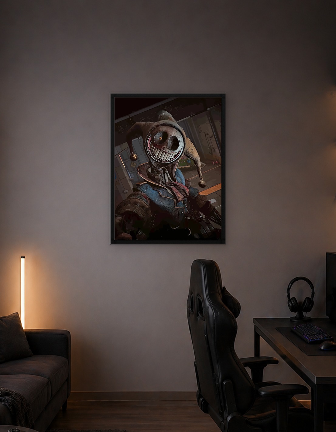 Creepy Jester Character - 9719282