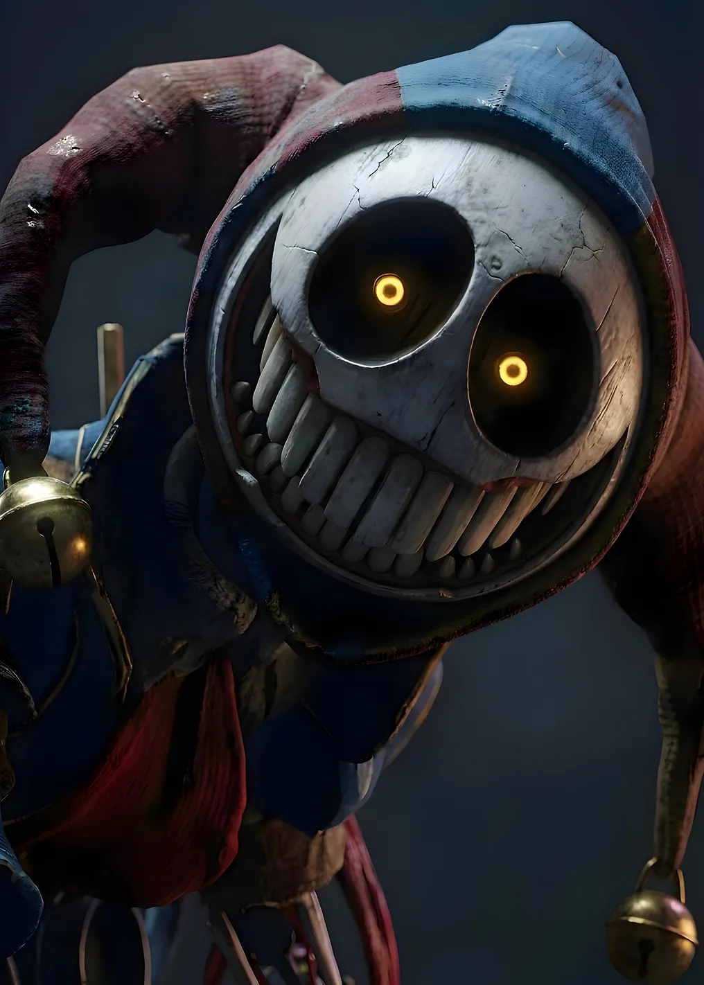 Creepy Jester Character - 9787492