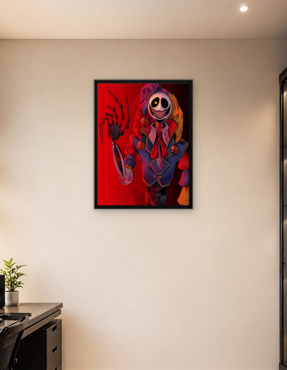 Creepy Jester Character - 9953675