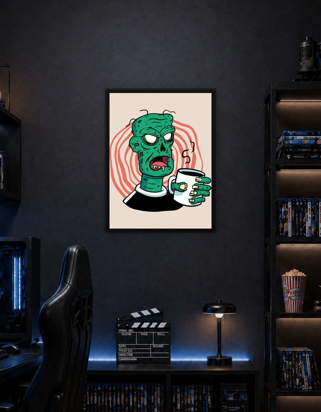 Zombie with Coffee