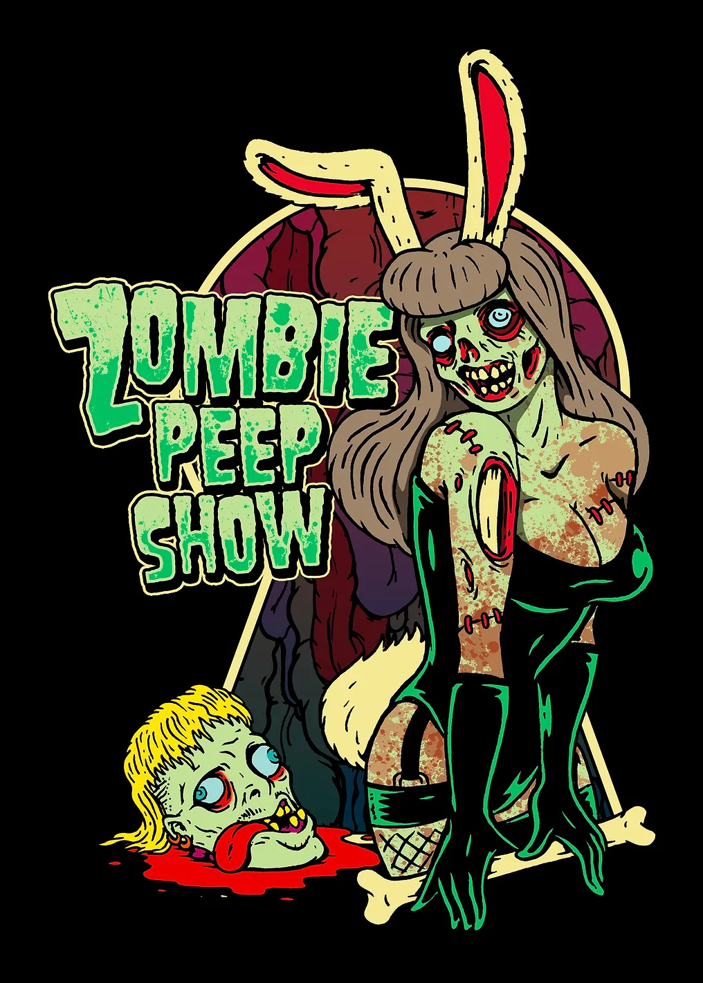 Zombie Peepshow Sexy Girl