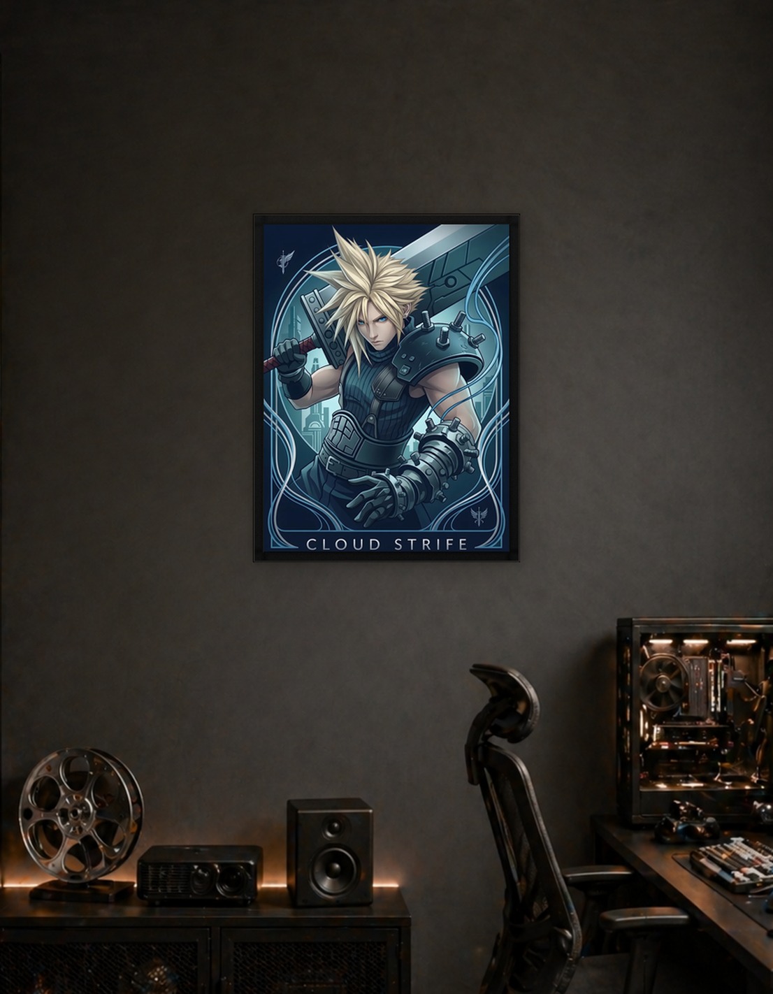 Cloud Strife Final Fantasy VII Art