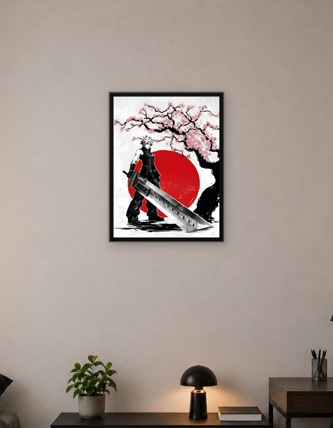 Cloud Strife Japan Art