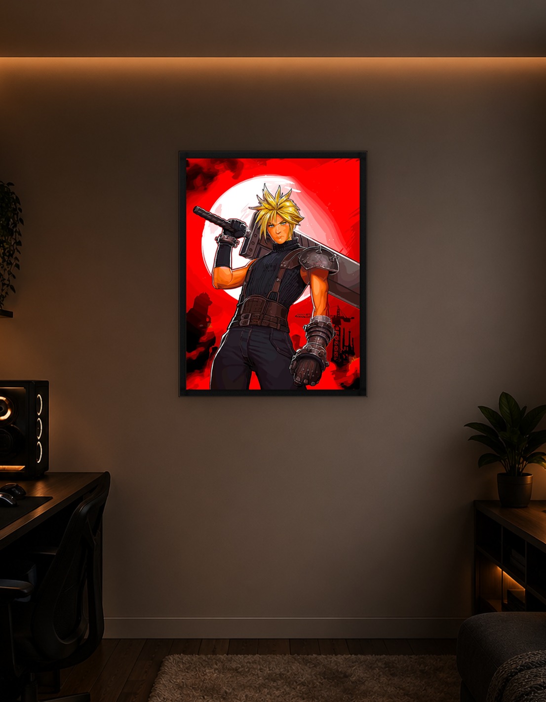 Cloud Strife with Buster Sword - 9812081