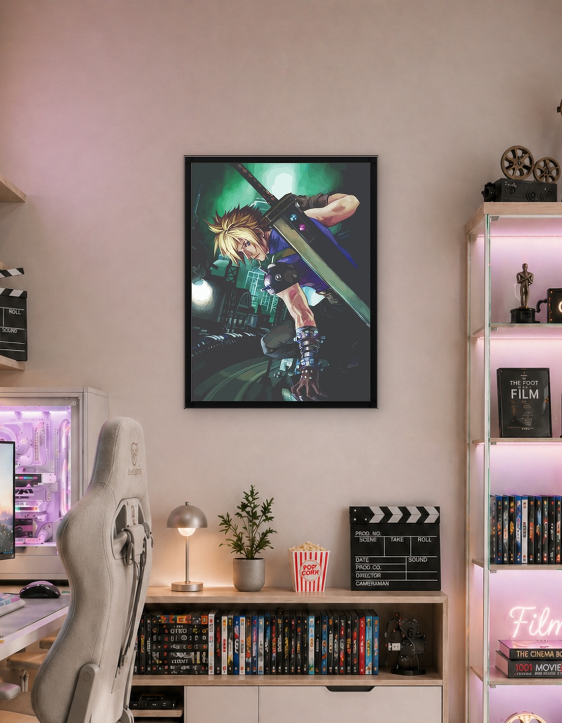 Cloud Strife with Buster Sword - 9917619