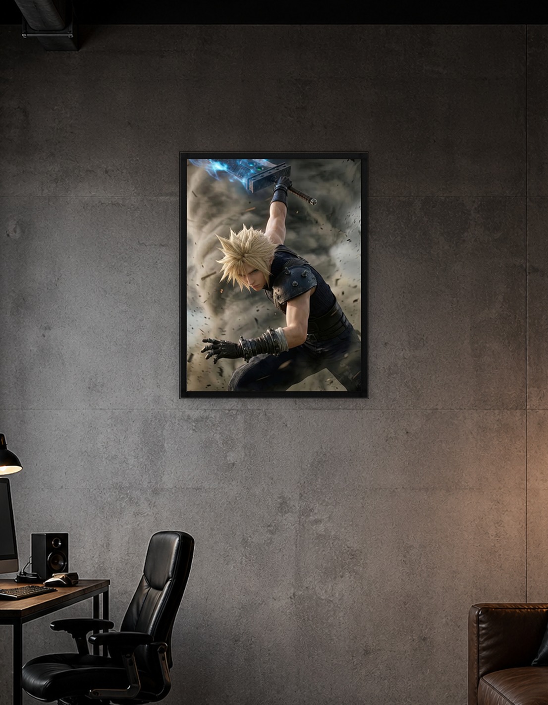 Cloud Strife with Buster Sword - 10066951