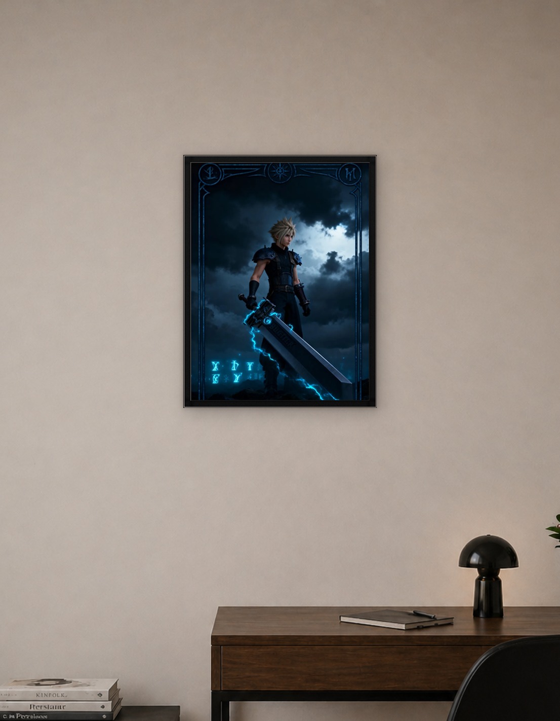 Cloud Strife with Buster Sword - 10098865