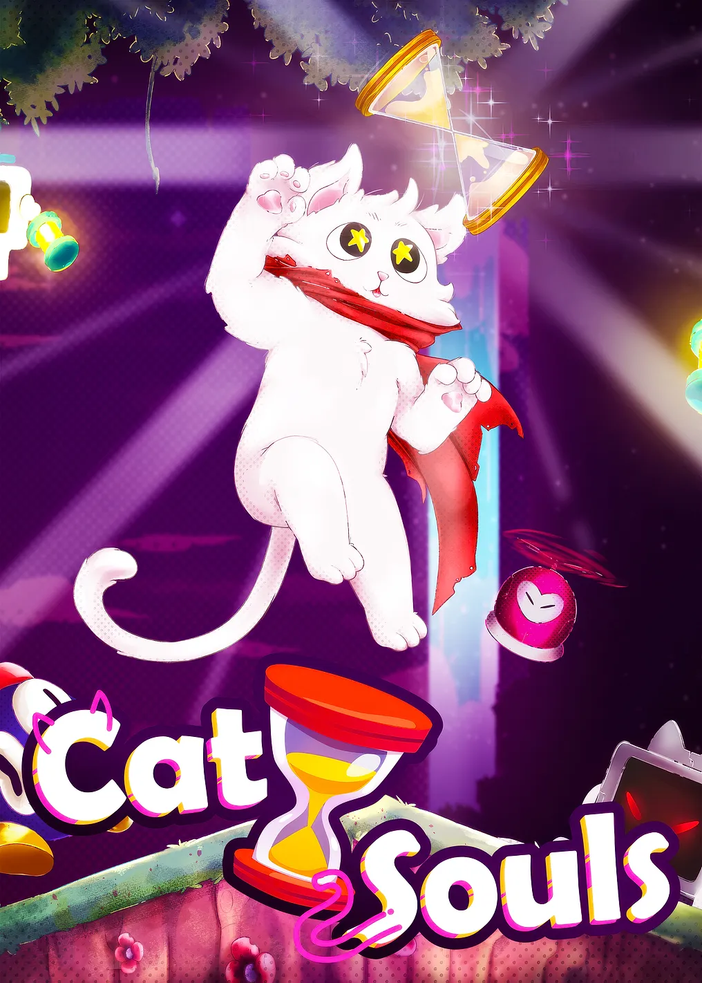 Cat Souls Game Art