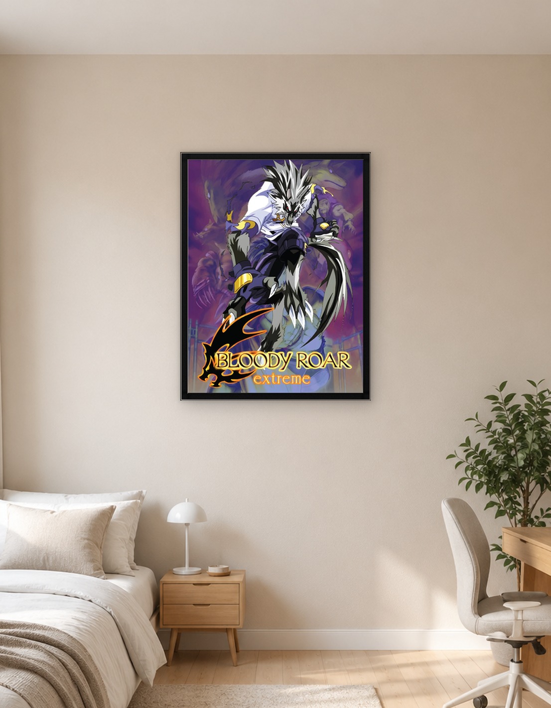 Bloody Roar Extreme Anime Wolf Character