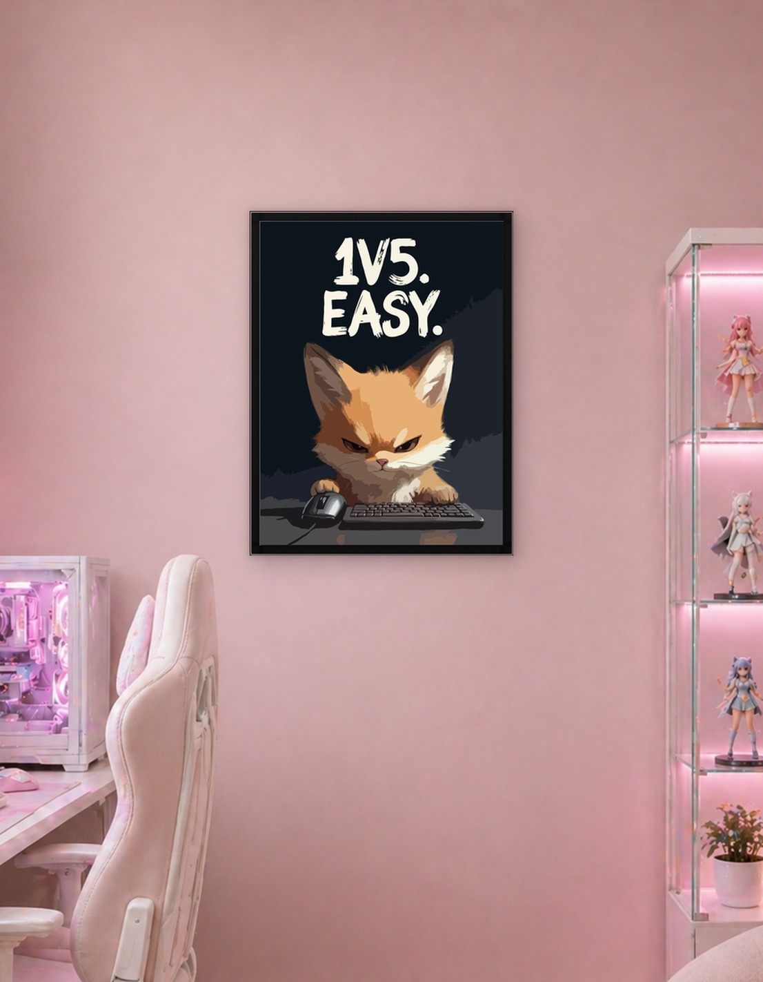 Cute Fox Gamer 1v5 Easy