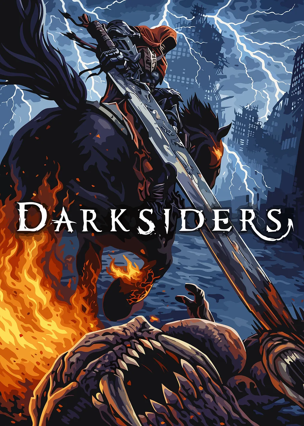 Darksiders Game Cover Art - 9985968