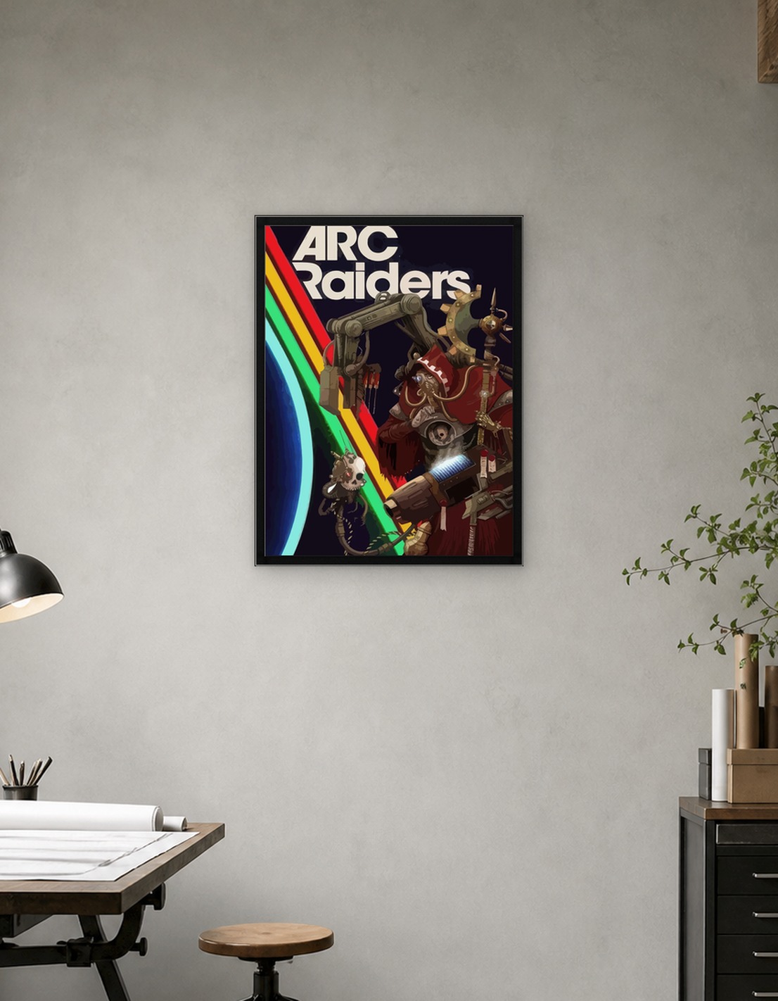 ARC Raiders Pixel Art Poster
