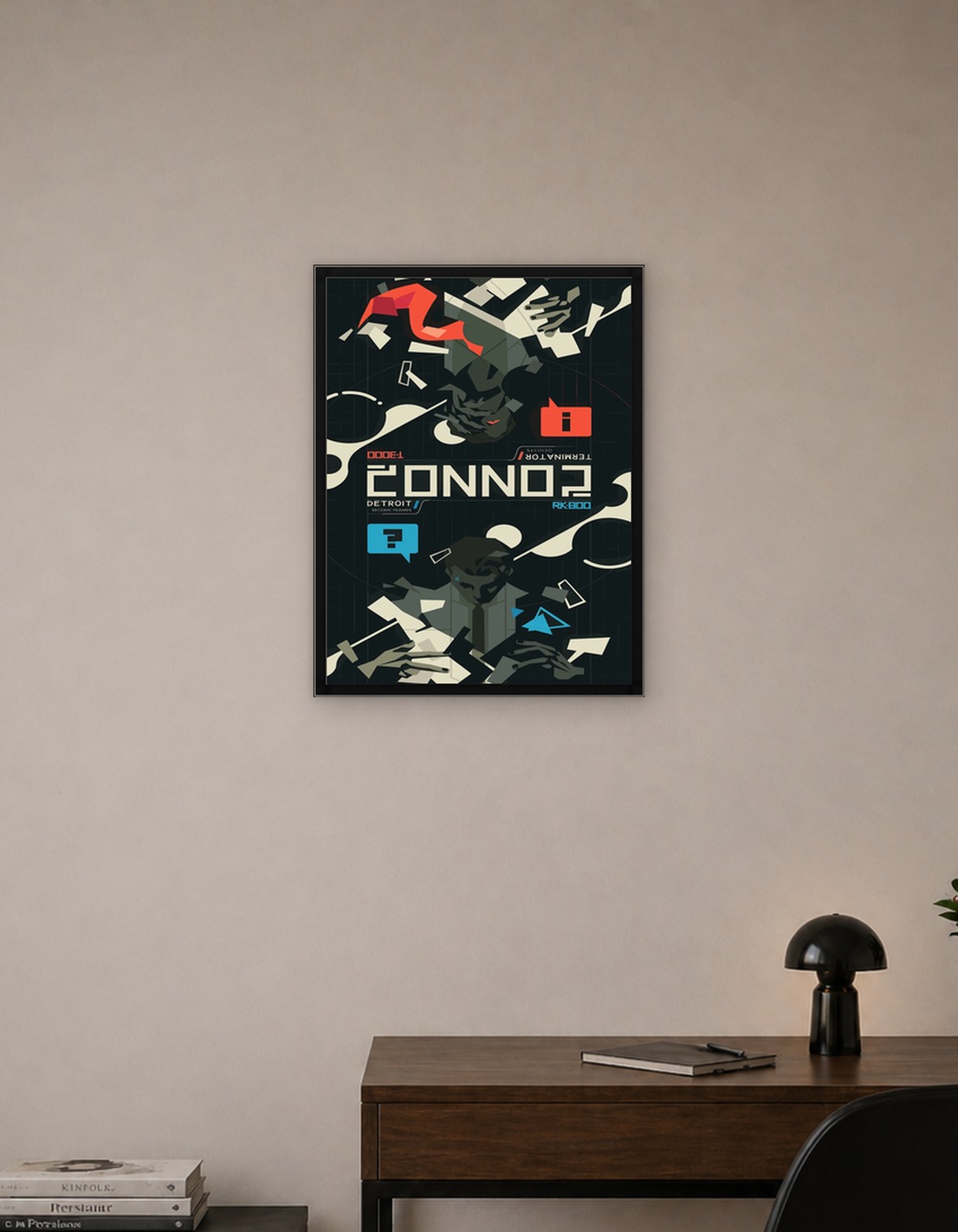 Connor RK800 Detroit Become Human Poster