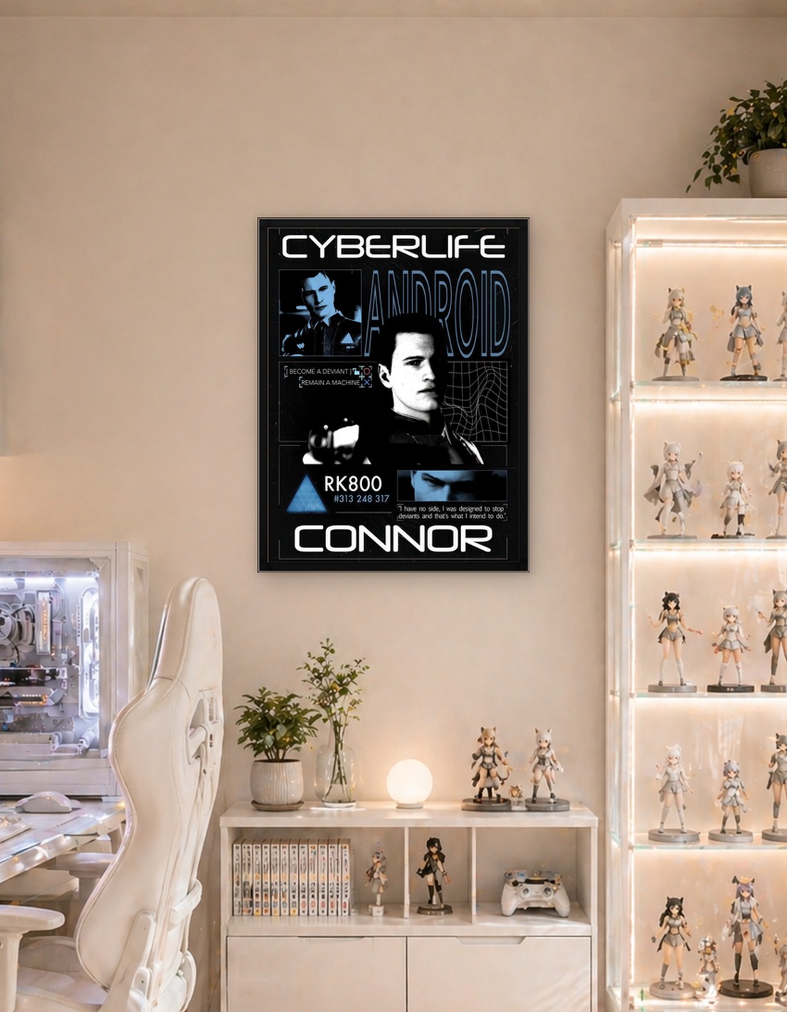 Connor RK800 CyberLife Android Poster