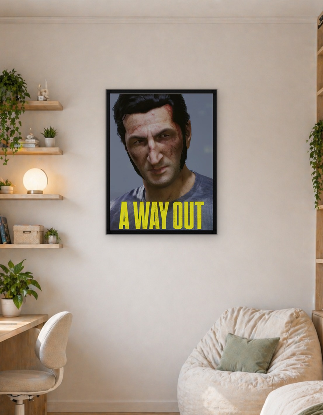 A Way Out Video Game Poster