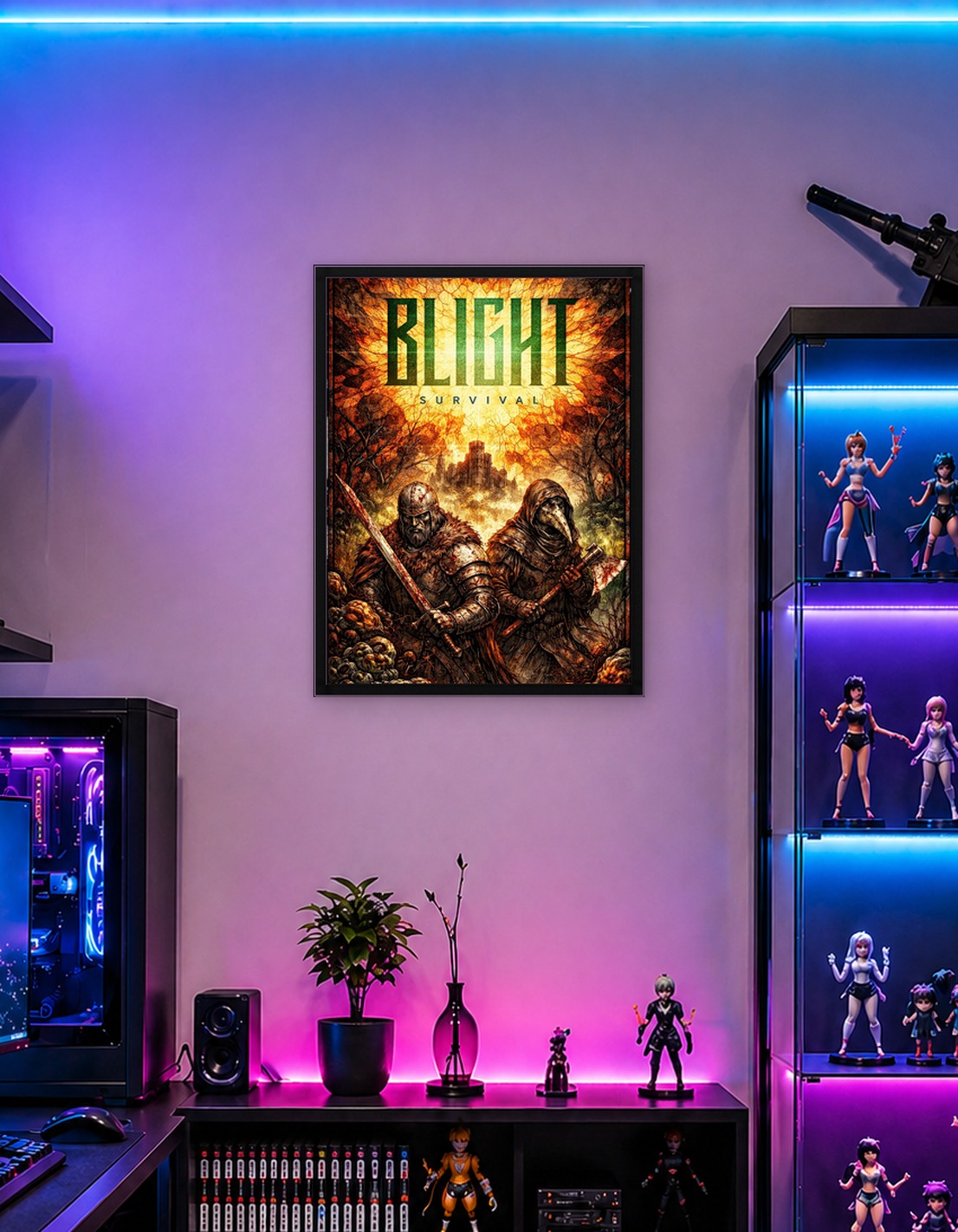 Blight Survival game Poster